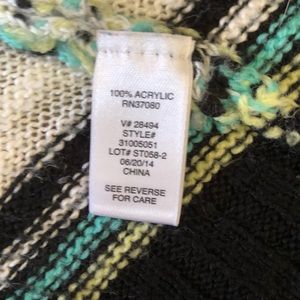 Cato Shirts & Tops - Tribal print black and white knitted cardigan Cato Shirts & Tops - Tribal print black and white knitted cardigan